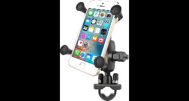 RAM Mounts X-grip smartphone U-bout stuurmontage met standaard arm tot ø25,4 mm