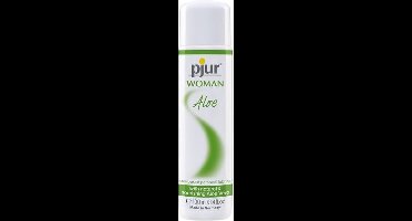 Pjur Woman Aloe Glijmiddel - 100 ml - Waterbasis - Vrouwen - Mannen - Smaak - Condooms - Massage - Olie - Condooms - Pjur - Anaal - Siliconen - Erotisch