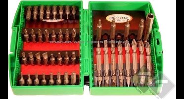 Bitset, 45 delig, verschillende soorten maten