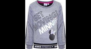 Minnie Mouse - Longsleeve - Grijs - 98cm - 3 jaar