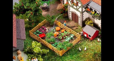 Faller - Kitchen garden - FA181277 - modelbouwsets, hobbybouwspeelgoed voor kinderen, modelverf en accessoires