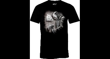 Friday 13th - Jason Calendar Waiting Black T-Shirt L