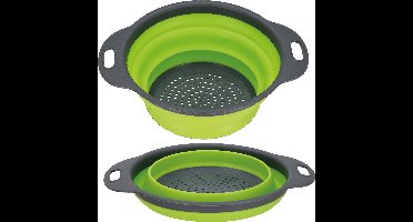 Springos Vergiet - Opvouwbaar - Ruimtebesparend - Groen - 24.5 x 20 x 8.5 cm