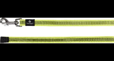 Flamingo Xeno - Trainings- En Zoeklijn Honden - Trainings En Zoeklijn Xeno Fluo Geel 15m 20mm - 1st - 127615 - 1st