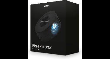 MikaMax Picco Projector - Mini Projector - Verbind met je telefoon - Ingebouwde Speaker - Mini Beamer - Home Cinema Projector - 11 x 11 x 4,5 cm