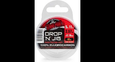 Fox Rage Strike Point Drop ‘N’ Jig 100% Fluocarbon (40m) - Maat : 0.20mm