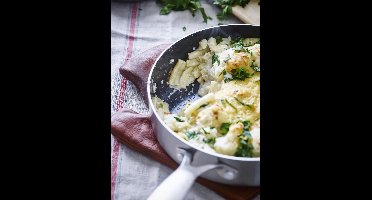 GreenPan Geneva hapjespan 24 cm - met deksel - Tri-ply - PFAS-vrij