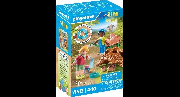 PLAYMOBIL My Life Zorgen voor de egelfamilie - 71512
