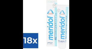 Meridol Tandpasta voor Dagelijkse Tandverzorging 75 ml - Voordeelverpakking 18 stuks