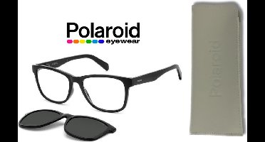 Leesbril Polaroid PLD0030 Met Zonneclip-Zwart-+1.50