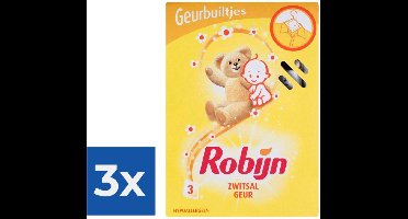 Robijn Geurbuiltjes - Zwitsal - 3 stuks - Voordeelverpakking 3 stuks