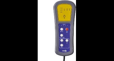 vidaXL - Massagestoel - verstelbaar - stof - bruin