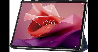 Just in Case tablet Hoes geschikt voor Lenovo Tab P12 - TriFold Bookcase - Blauw