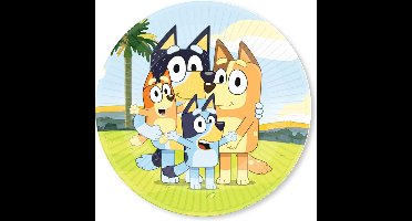 RIETHMULLER - 8 Bluey borden 23 cm