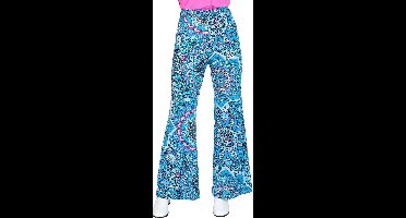 Super 60s Mandala Blue Broek Vrouw