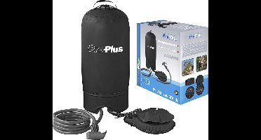 ProPlus Camping Douche - 11 Liter - Kampeerdouche - Draagbare Douche - Campingdouche - Buitendouche - Voetpomp - Inclusief Draagas