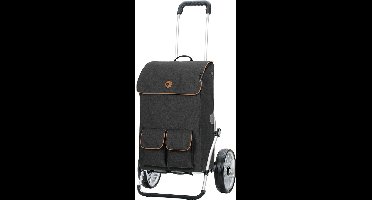 Andersen SHOPPER MANUFAKTUR Boodschappentrolley Royal Shopper Ipek M.a Black Donkergrijs 107cm