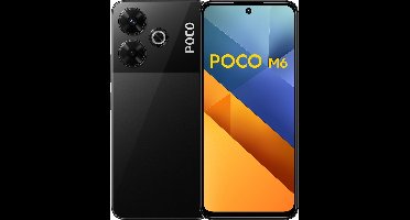 Xiaomi POCO M6 - 6GB/128GB - Zwart