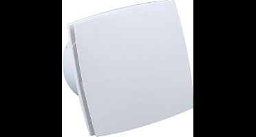 Nedco LDT100 badkamerventilator met timer 15 x 15 cm, wit