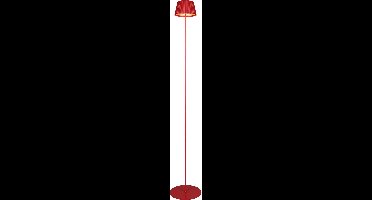 REALITY SUAREZ - Vloerlamp - Rood - Oplaadbaar - incl. 1x SMD 1,5 W - AAN/UIT touch - Sensor dimmer - USB-aansluiting - Accuvoeding - Buitenverlichting - IP44