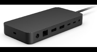 Microsoft Surface Thunderbolt 4 Dock Bedraad Zwart