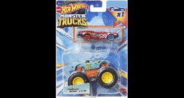 Hot Wheels truck monster jam Night Shifter - monstertruck 9 cm schaal 1:64