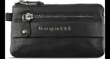 Bugatti Nome Sleutel portemonnee Leer 12 cm - schwarz