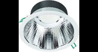 Philips LED Downlight Coreline DN142B Aluminium Wit 19.2W 2300lm 60D - 840 Koel Wit | Zaagmaat 200mm - IP20 - UGR