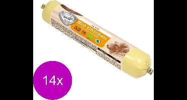 Renske Adult Bio Worst 500 g - Hondenvoer - 14 x Kip Graanvrij - NL-BIO-01