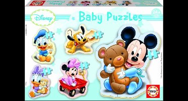 Educa Baby Mickey legpuzzel 3, 4 en 5 stukjes