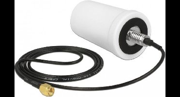 Delock Antenne LTE SMA St 1,7-2,0dBi 1m omnidirektional weiß