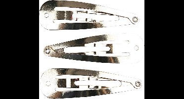 Haarspeld, b: 14 mm, verzilverd, SP, 100 stuks