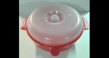 Vitility Warmwaterbord - Ø 22 cm - 1-vaks - Rood