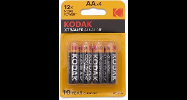 Kodak Xtralife – AA – 4 stuks