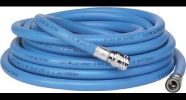 Vikan Slangenset Warm Water – gewapend PVC tot 70 °C | 10 meter