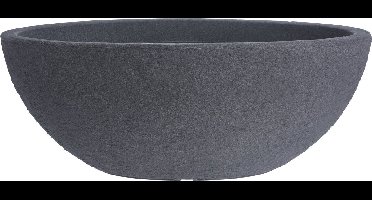 4gardenz® Stone Plantenbak Ovaal - 69x39x29 cm - Steengrijs