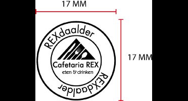 Stempelplaatje Colop Printer R17