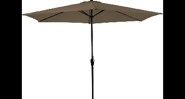 Outdoor Living - Parasol Gemini taupe Ø3mtr