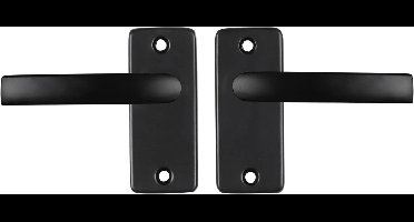 Starx Deurklink Zwart – Deurbeslag – Deurkruk met Patent – Rozet – Blind – Deurklink Blok