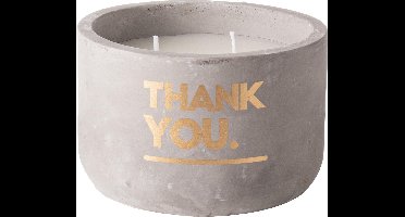 Kaars YOU ROCK cement ø10x6,5cm