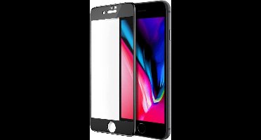 Geschikt Voor iPhone 8/7/SE 2022/2020 Screenprotector - Fonu Fullcover Beschermglas - Screen Protector - Glass Protector - Full Screen - Gehard Glas - Zwart