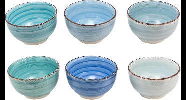 Studio Tavola Kommen Ocean Blue ø 14 cm - 6 stuks