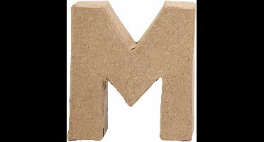 Creative Letter M Papier-mâché 10 Cm