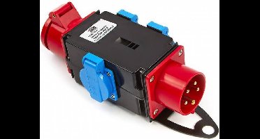 HBM 1 x 400 Volt en 3 x 230 Volt Verdeelblok - Penaarde