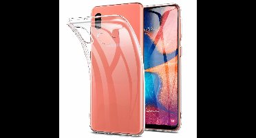 Ntech Hoesje Geschikt Voor Samsung Galaxy A20e Transparant Hoesje / Crystal Clear TPU Case