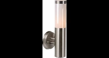 Lucide KIBO Wandlamp Buiten - E27 - IP44 - Mat chroom