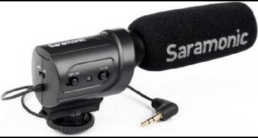 Saramonic SR-M3 condensator camera microfoon met 3.5 mm mini jack