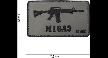 101 Inc Embleem 3D Pvc M16A3  10037