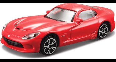 Bburago DODGE VIPER GTS SRT 2013 rood schaalmodel 1:43