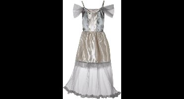 Tom Verkleedkostuum Bruid Halloween Dames Zilver medium